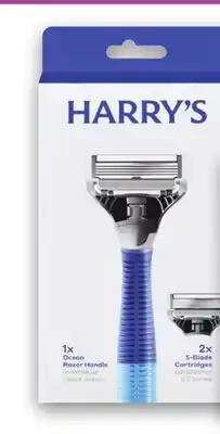 Metro HARRY'S RAZOR OR CARTRIDGES offer