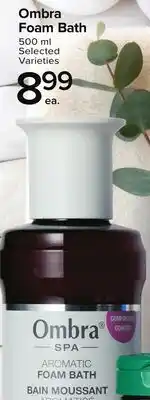 Metro OMBRA FOAM BATH offer