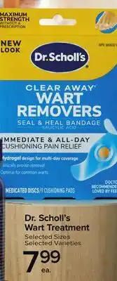 Metro DR. SCHOLL'S WART REMOVERS offer