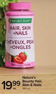 Metro NATURE'S BOUNTY HAIR, SKIN & NAILS offer