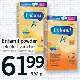 Fortinos ENFAMIL POWDER offer