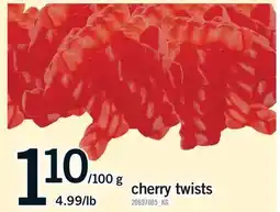 Fortinos CHERRY TWISTS offer
