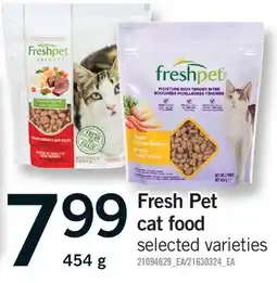 Fortinos FRESH PET CAT FOOD offer
