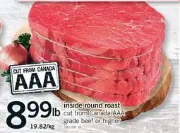 Fortinos INSIDE ROUND ROAST offer