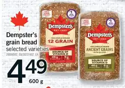Fortinos DEMPSTER'S GRAIN BREAD offer