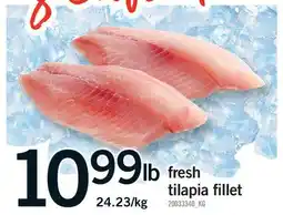 Fortinos FRESH TILAPIA FILLET offer