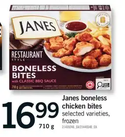 Fortinos JANES BONELESS CHICKEN BITES offer