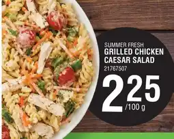 Fortinos SUMMER FRESH GRILLED CHICKEN CAESAR SALAD offer