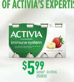 Fortinos ACTIVIA offer