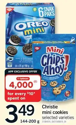 Fortinos CHRISTIE MINI COOKIES offer