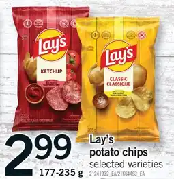 Fortinos LAY'S POTATO CHIPS offer