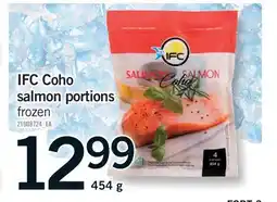 Fortinos IFC COHO SALMON PORTIONS offer