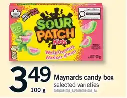 Fortinos MAYNARDS CANDY BOX offer