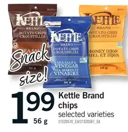 Fortinos KETTLE BRAND CHIPS offer
