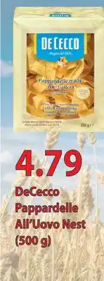 Fortinos DECECCO PAPPARDELLE ALL'UOVO NEST offer