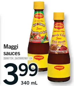 Fortinos MAGGI SAUCES offer