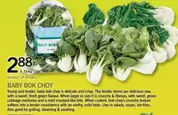 Fortinos BABY BOK CHOI offer