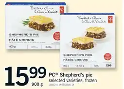 Fortinos PC SHEPHERD'S PIE offer