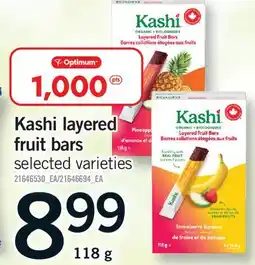 Fortinos KASHI LAYERED FRUIT BARS offer