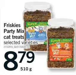 Fortinos FRISKIES PARTY MIX CAT TREATS offer