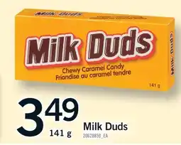 Fortinos MILK DUDS offer
