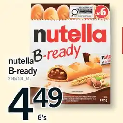 Fortinos NUTELLA B-READY, 6'S offer