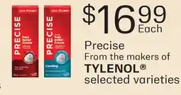 Fortinos PRECISE FROM THE MAKERS OF TYLENOL offer