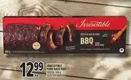 Metro IRRESISTIBLE PORK BACK RIBS offer