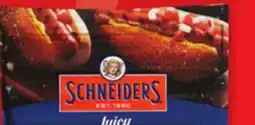 Metro SCHNEIDERS JUICY JUMBOS OR SMOKED SAUSAGES offer