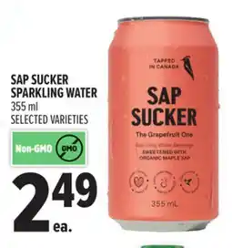 Metro SAP SUCKER SPARKLING WATER offer