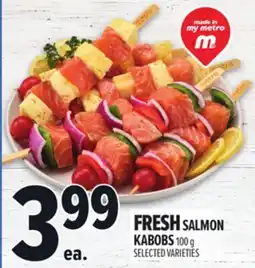 Metro FRESH SALMON KABOBS offer