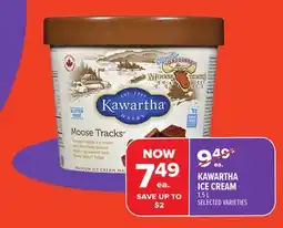Metro KAWARTHA ICE CREAM offer