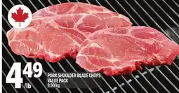 Metro PORK SHOULDER BLADE CHOPS VALUE PACK offer
