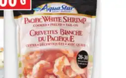Metro AQUA STAR COOKED OR RAW SHRIMP 800G PLANKED SALMON 544G OR IRRESISTIBLE JUMBO SHRIMP RING offer
