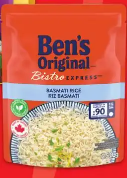 Metro BEN'S ORIGINAL RICE OR TASTY BITE SIDE DISHES offer
