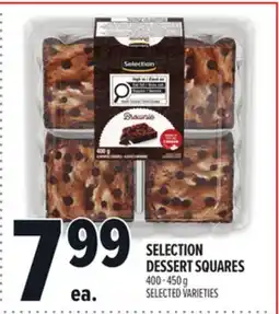 Metro SELECTION DESSERT SQUARES offer