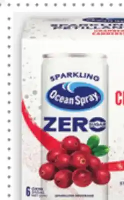 Metro OCEAN SPRAY SPARKLING DRINKS offer