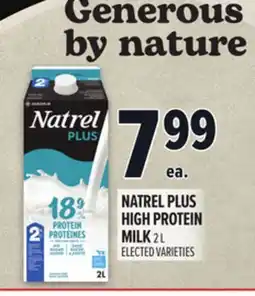 Metro NATREL PLUS HIGH PROTEIN MILK offer