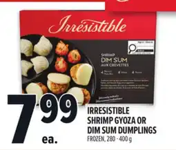 Metro IRRESISTIBLE SHRIMP GYOZA OR DIM SUM DUMPLINGS offer