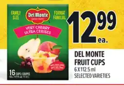Metro DEL MONTE FRUIT CUPS offer