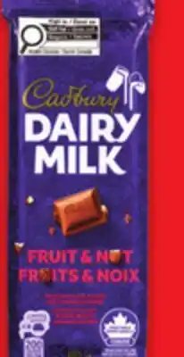 Metro CADBURY CHOCOLATE BARS offer