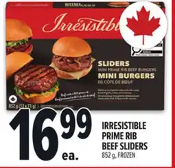Metro IRRESISTIBLE PRIME RIB BEEF SLIDERS offer