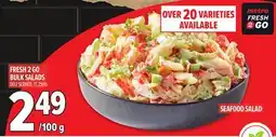 Metro FRESH 2 GO BULK SALADS offer