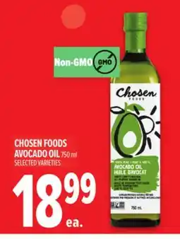 Metro CHOSEN FOODS AVOCADO OIL offer
