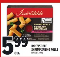 Metro IRRESISTIBLE SHRIMP SPRING ROLLS offer