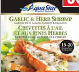 Metro AQUA STAR COOKED OR RAW SHRIMP PLANKED SALMON OR IRRESISTIBLE JUMBO SHRIMP RING offer
