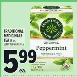 Metro TRADITIONAL MEDICINALS TEA offer