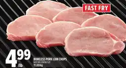 Metro BONELESS PORK LOIN CHOPS offer