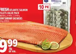 Metro FRESH ATLANTIC SALMON FILLETS VALUE PACK offer