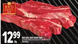 Metro RED GRILL BEEF SHORT RIBS offer